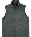 WINNING SPIRIT Softshell Vest Men's JK25 Casual Wear Winning Spirit Charcoal S 