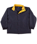 WINNING SPIRIT STADIUM JACKET Kids' JK01K Casual Wear Winning Spirit Navy/Gold 8K 