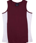 Winning Spirit Casual Wear WINNING SPIRIT TEAMMATE SINGLET Ladies  TS17