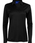 Winning Spirit Casual Wear Black / 6 Winning Spirit Victory Plus TRUEDRY® long sleeve polo PS36B