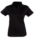 WINNING SPIRIT VICTORY POLO Ladies' PS34A Casual Wear Winning Spirit Black 8 