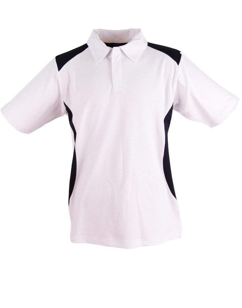 WINNING SPIRIT WINNER POLO Kids PS31K Casual Wear Winning Spirit White/Navy 4K 