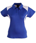 WINNING SPIRIT WINNER POLO Ladies' PS32A Casual Wear Winning Spirit Royal/White 8 