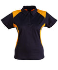 WINNING SPIRIT WINNER POLO Ladies' PS32A Casual Wear Winning Spirit Navy/Gold 8 