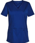 Winning Spirit Ladies Scrub Top M7640 Health & Beauty Winning Spirit Royal 2XS 