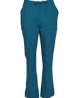 Winning Spirit Ladies Solid Colour Scrub Pants M9720 Health & Beauty Winning Spirit Teal 2XS 