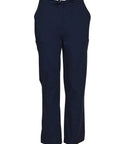 Winning Spirit Mens Solid Colour Waist Tie Scrubs Pants M9710 Health & Beauty Winning Spirit Navy XS 