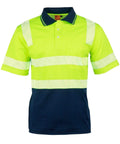 Winning Spirit Work Wear Yellow/Navy / 2XS Winning Spirit UNISEX TRUEDRY® biomotion segmented polo SW73