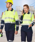 Winning Spirit unisex TRUEDRY® biomotion segmented safety polo SW74 Metro Workwear.