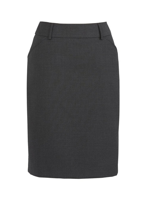 Biz Corporate Womens Multi Pleat Skirt 24015 - Flash Uniforms 