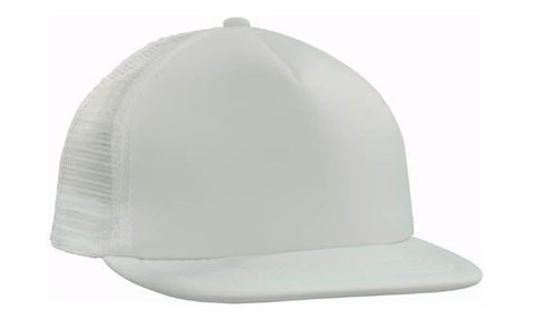 Headwear Mesh Back Cap W/flat Peak X12 - 3806