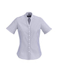 Biz Corporates Bordeaux Womens Short Sleeve Shirt 40112.