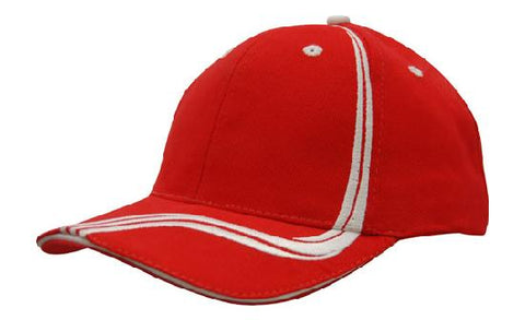 Headwear Cap With Sandwich & Emb Lines X12 - 4099