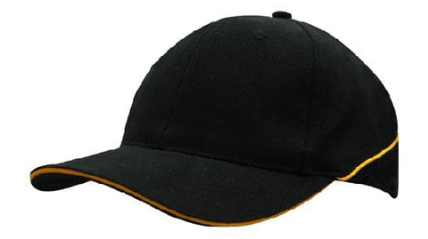 Headwear Cap With Sandwich & Crown Piping X12