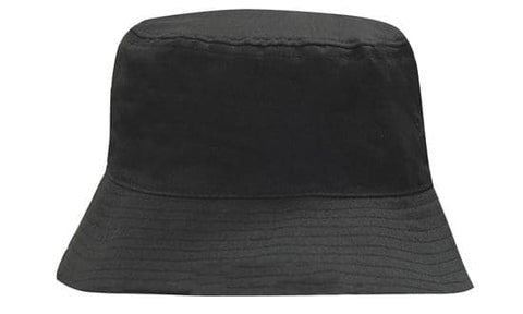Headwear Breathable P/twill Bucket Hat X12 - 4107
