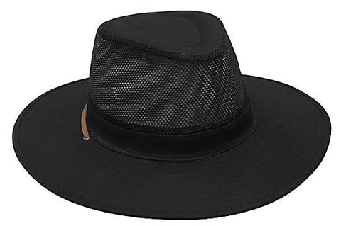 Headwear Safari Cotton Twill Mesh Hat X12 - 4276