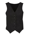 Biz Corporates Womens Peaked Vest with Knitted Back 50111 - Flash Uniforms 