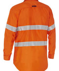 Bisley Workwear Apex 185 Taped Hi Vis FR Vented Shirt BS8439T - Flash Uniforms 