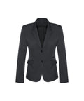Biz Corporates Womens 2 Button Mid Length Jacket 60119 - Flash Uniforms 