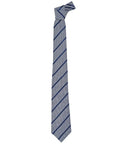 Biz Corporates Mens Single Contrast Stripe Tie 99102 - Flash Uniforms 