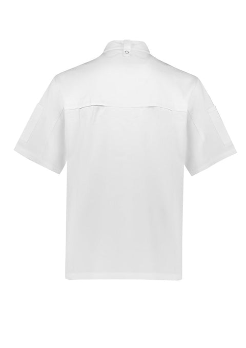 Biz Collection Zest Mens S/S Chef Jacket - CH232MS - Flash Uniforms 