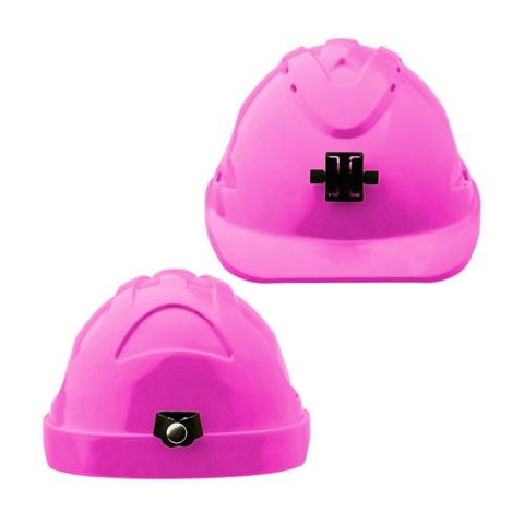 Pro Choice Hard Hat (V9) - Vented, 6 Point Push-lock Harness C/w Lamp Bracket X 20 - HHV9LB
