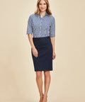 Biz Collection Traveller Womens Chino Corporate Skirt RGS264L - Flash Uniforms 