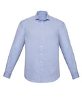 Biz Corporates Charlie Mens Slim Fit L/S Shirt RS969ML - Flash Uniforms 