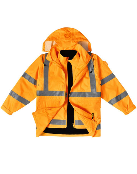 Unisex Vic Rail Three-In-One Safety Jacket SW77