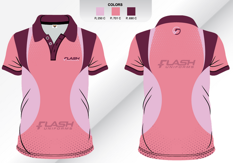 Custom Sublimated Polo Shirt SP15 - Flash Uniforms 