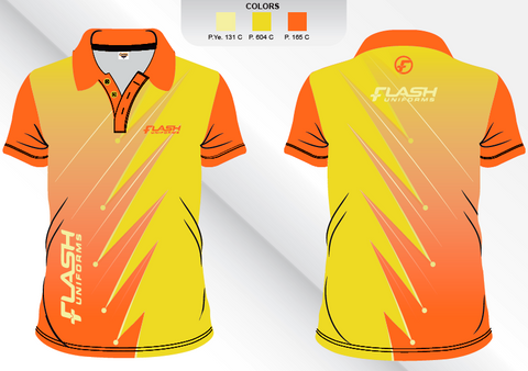 Custom Sublimated Polo Shirt SP24 - Flash Uniforms 