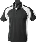 Aussie Pacific Murray Junior School Uniform Polo Shirt 3300 Casual Wear Aussie Pacific Black/White/Ashe 6 