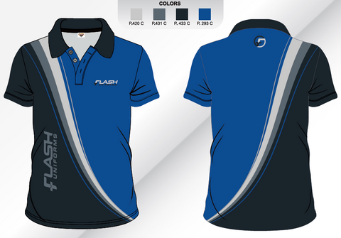Custom Sublimated Polo Shirt SP07 - Flash Uniforms 