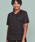 Biz Care Women's Beauty Therapist Tunic Scrub Top CST240LS - Flash Uniforms 
