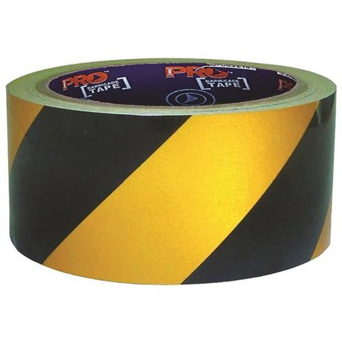 Pro Choice Hazard Tape Black & Yellow Self Adhesive - YB3075-SA