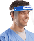 Allsorts Workwear PPE Face Shield Anti-fog Transparent Protective Safety Visor