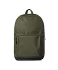 As Colour Active Wear ARMY/BLACK / OS As Colour metro contrast backpack 1011