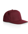 As Colour Active Wear BURGUNDY / OS As Colour trim snapback cap 1101