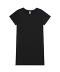 As Colour Active Wear BLACK / XSM As Colour Women's mika organic S/S dress 4028