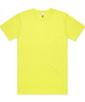 As Colour Casual Wear SAFETY YELLOW / SML As Colour Men's block tee 5050F