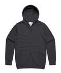 As Colour Casual Wear ASPHALT MARLE / XXS As Colour Men's index zip hoodie 5204