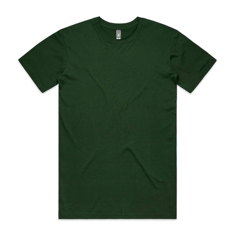 As Colour Men's staple tee 5001 Casual Wear As Colour FOREST GREEN SML 