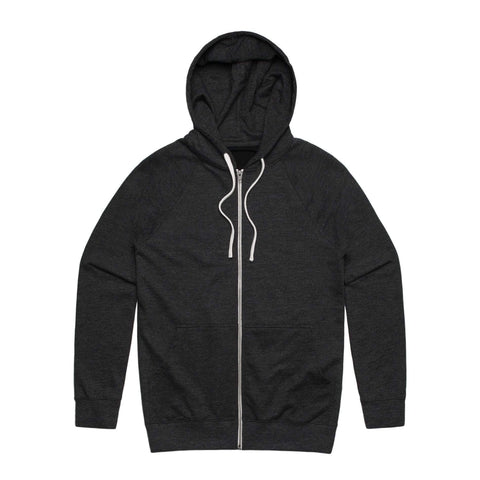 As Colour Casual Wear ASPHALT MARLE / XXS As Colour Men's traction zip hoodie 5107