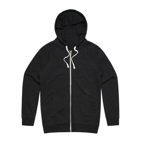 As Colour Casual Wear BLACK / XXS As Colour Men's traction zip hoodie 5107