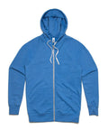 As Colour Casual Wear NAVY MARLE / XXS As Colour Men's traction zip hoodie 5107