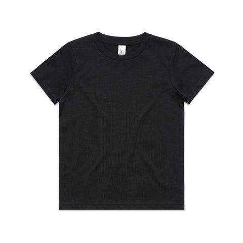 As Colour Casual Wear BLACK / 8Y As Colour Youth tee 3006