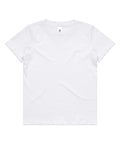 As Colour Casual Wear WHITE / 8Y As Colour Youth tee 3006