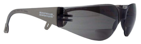 ASW PPE Magnum Safety Glasses - Bifocal Smoke Lens (+3.00) 068+3.00SD