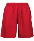 Aussie Pacific Kids Pongee Shorts 3602 Active Wear Aussie Pacific Red 4 