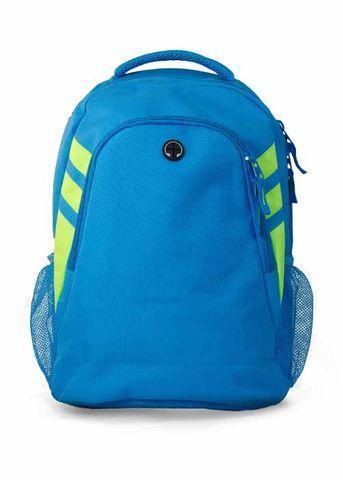 Aussie Pacific Active Wear Cyan/Neon Green AUSSIE PACIFIC tasman backpack - 4000